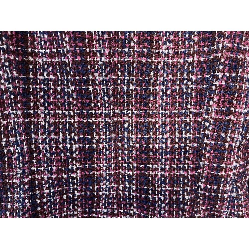 White House Black Market Tweed Stylist Jacket in Hollyhock Combo Size 8 - NWT - Picture 8 of 8